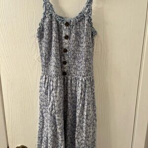 Floral Button-Down Sundress